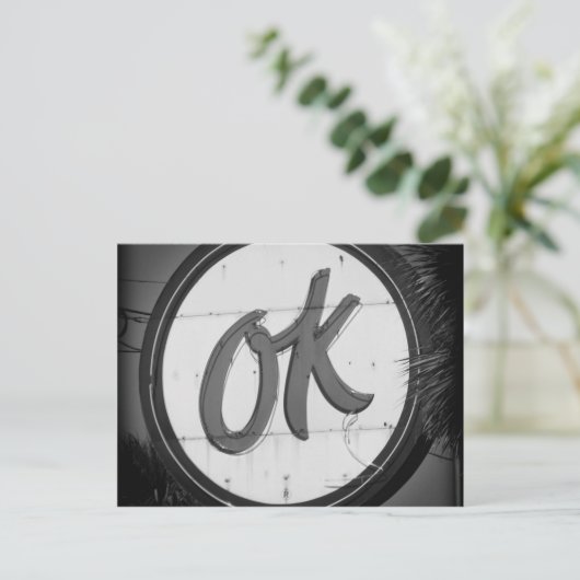OK Postkarte (Stehend Vorderseite)