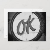 OK Postkarte (Vorne/Hinten)