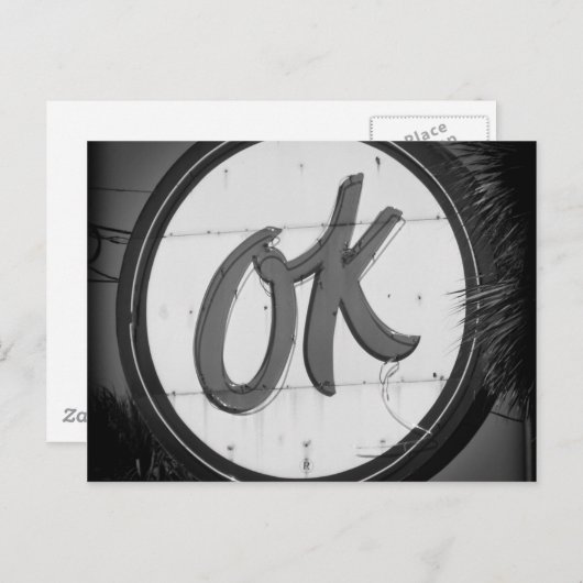 OK Postkarte (Vorne/Hinten)