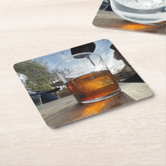 ok rechteckiger pappuntersetzer (angewinkelt)