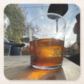 ok rechteckiger pappuntersetzer (Vorderseite)