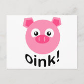 Ok! Schwein Postkarte (Vorderseite)