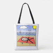 OK Strandtasche Tasche (Rückseite)