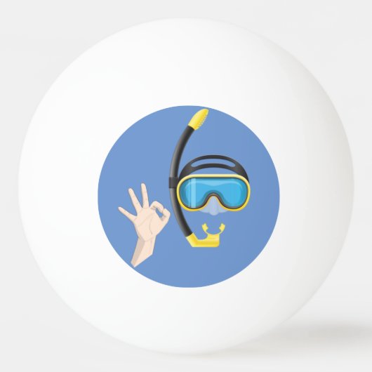 OK TISCHTENNISBALL (Vorderseite)