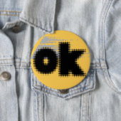 "OK Vibes - Simple & Bold" Button (Beispiel)