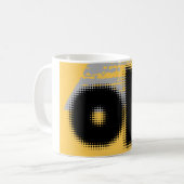 OK Vibes - Simple & Bold" Kaffeetasse (Vorderseite Links)