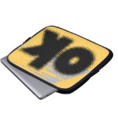OK Vibes - Simple & Bold" Laptopschutzhülle (Vorne Knopf)