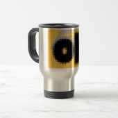 OK Vibes - Simple & Bold" Reisebecher (Vorderseite Links)