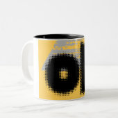 OK Vibes - Simple & Bold" Zweifarbige Tasse (Vorderseite Links)