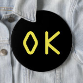 OK-Zeichen Button (Beispiel)