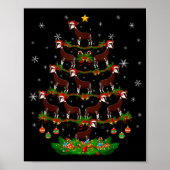 Oka Christmas Tree Funny Xmas Lover Poster (Vorne)