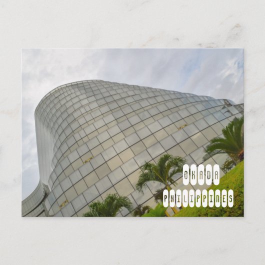 Okada Philippinen Postkarte (Vorderseite)