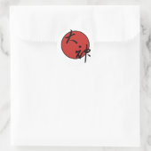 Okami - großer Gott Runder Aufkleber (Tasche)