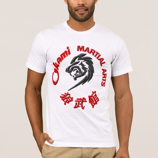 Okami Kampfkünste T-Shirt (Vorderseite)