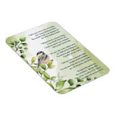 Okanagan Lake Ich hörte Wind Call Your Name Magnet (Rechte Seite)