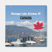 Okanagan Lake, Kelowna, BC Canada Magnet (Vorne)