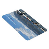 ©Okanagan Lake, Kelowna Marina, BC Kanada Magnet (Rechte Seite)