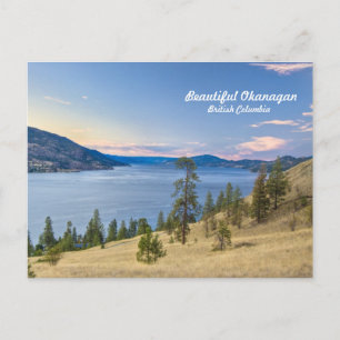 Okanagan-See Postkarte