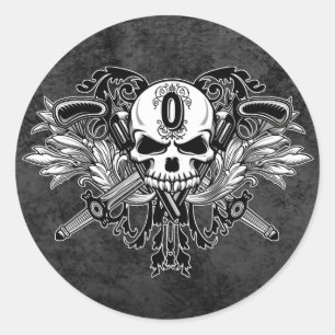O'Kane Logo-Aufkleber (rund) Runder Aufkleber