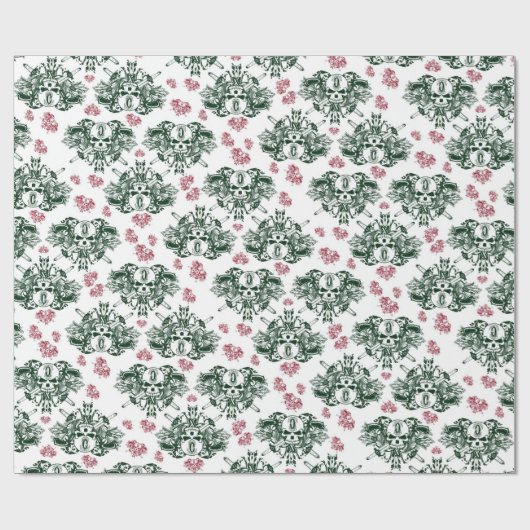 O'Kane Logo-Packpapier (Grün u. Rot) Geschenkpapier (Flach)