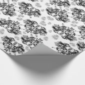 O'Kane Logo-Packpapier (Schwarzes u. Grau) Geschenkpapier (Ecke)