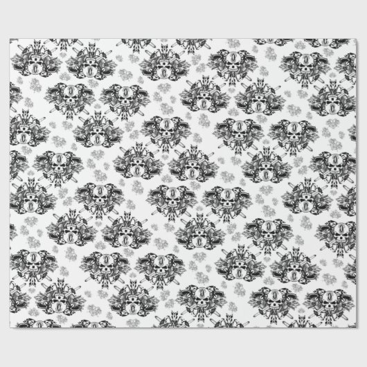 O'Kane Logo-Packpapier (Schwarzes u. Grau) Geschenkpapier (Flach)