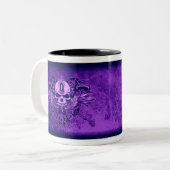 O'Kane Logo-Tasse (lila) Zweifarbige Tasse (Vorderseite Links)