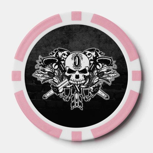 O'Kane Poker Chip (rosa) (Vorderseite)