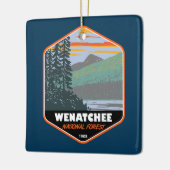 Okanogan Wenatchee National Forest Washington Keramikornament (Links)