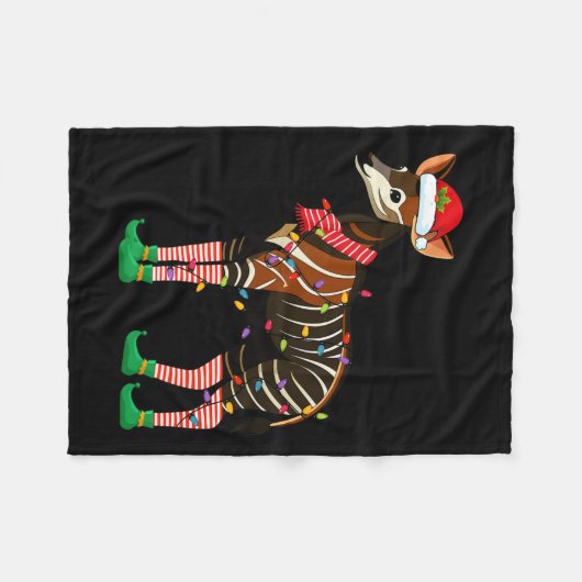 Okapi2 Fleecedecke (Vorderseite (Horizontal))