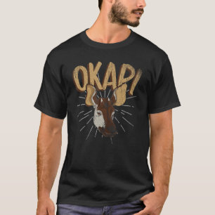 Okapi Africa Safari Niedlich Okapi T-Shirt
