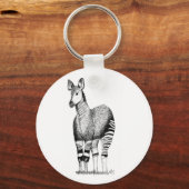 Okapi Art Keyring Schlüsselanhänger (Vorderseite)