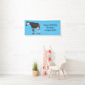 Okapi cartoon Illustration Banner (Insitu)