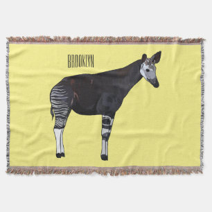 Okapi cartoon Illustration Decke