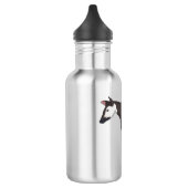 Okapi cartoon Illustration Edelstahlflasche (Links)