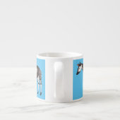 Okapi cartoon Illustration Espressotasse (Rückseite)