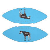 Okapi cartoon Illustration Football (Paneele)