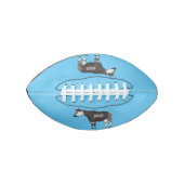 Okapi cartoon Illustration Football (Vorderseite)