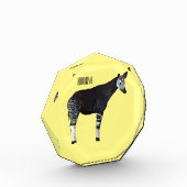 Okapi cartoon Illustration Fotoblock (Links)