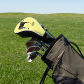 Okapi cartoon Illustration Golf Headcover (In SItu)