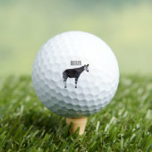Okapi cartoon Illustration Golfball (Insitu T-Shirt)