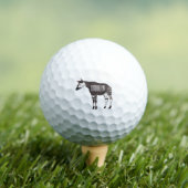 Okapi cartoon Illustration Golfball (Insitu T-Shirt)