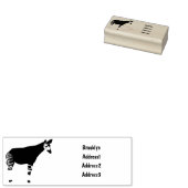 Okapi cartoon Illustration Gummistempel (Stempel)