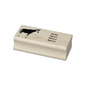 Okapi cartoon Illustration Gummistempel (Stempel)