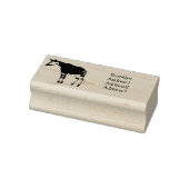 Okapi cartoon Illustration Gummistempel (Stempel)