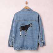 Okapi cartoon Illustration Jeansjacke (Hangar)
