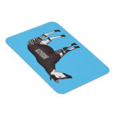 Okapi cartoon Illustration Magnet (Rechte Seite)