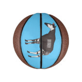 Okapi cartoon Illustration Mini Basketball (Vertikal)