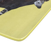 Okapi cartoon Illustration Schneidebrett (Ecke)