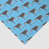 Okapi cartoon Illustration Seidenpapier (Ausschnitt)